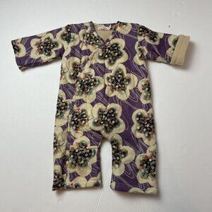 Lucky Wang Purple Fleece Lined Bunting